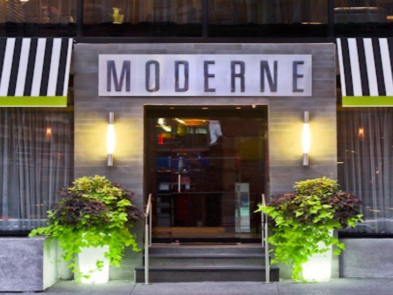 Moderne Hotel Нью-Йорк Экстерьер фото